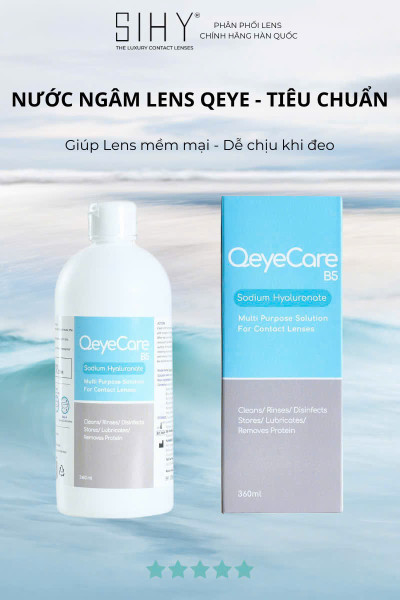 Nước ngâm Lens Qeye 350ml